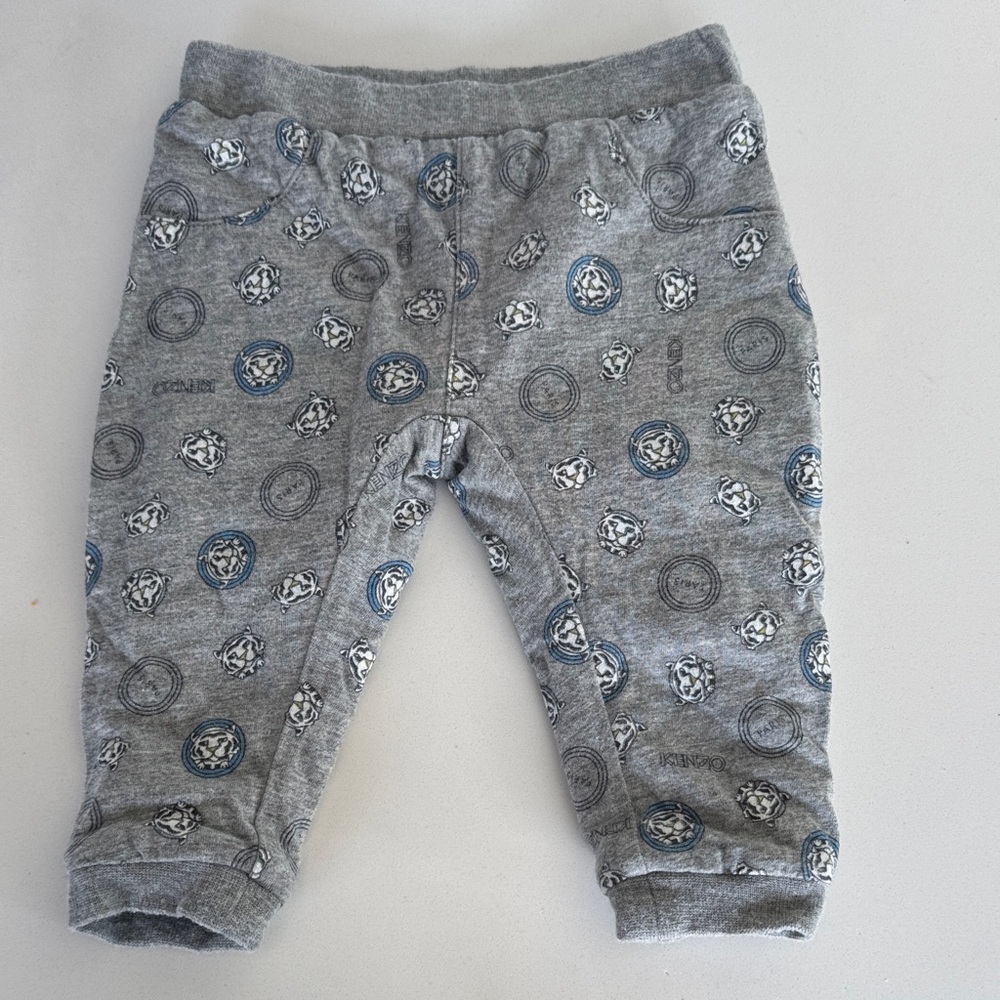 Kenzo authentic grey Patterned Kids Bottoms pants
